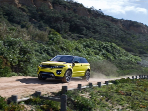 Land_Rover Evoque Yellow